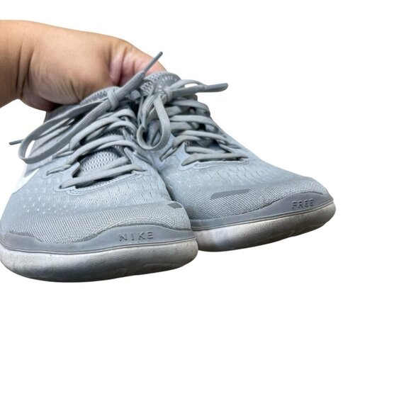 Nike Free RN 2018 Women's Running Shoes Size 9 Wolf Grey 942836-003 Athletic - Picture 5 of 9